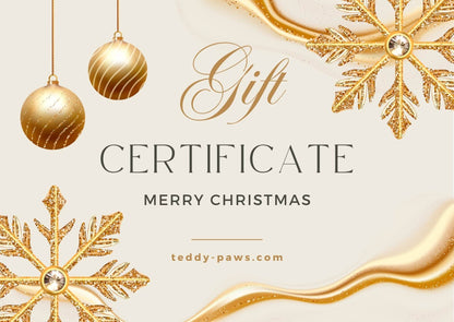 TeddyPaws Gift Card