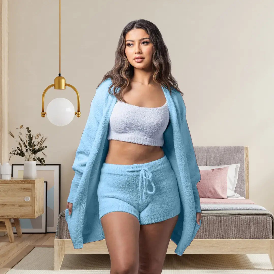 Cozy AlpaSet™ Sexy Pajama Set of 3